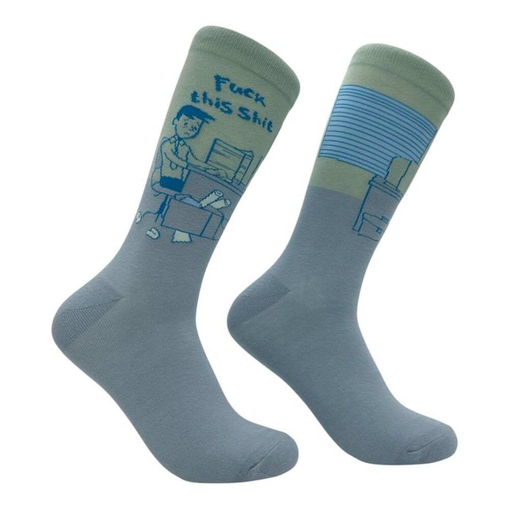 This  Socks Funny Sarcastic Work Graphic Novelty Footwear for Men